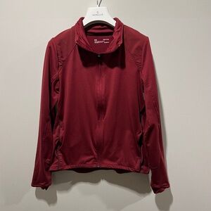 Under Armour ColdGear Full-Zip Jacket – Women’s Small, Burgundy/Maroon